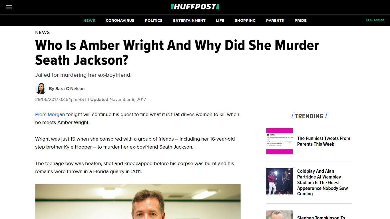 Who Is Amber Wright And Why Did She Murder Seath Jackson?